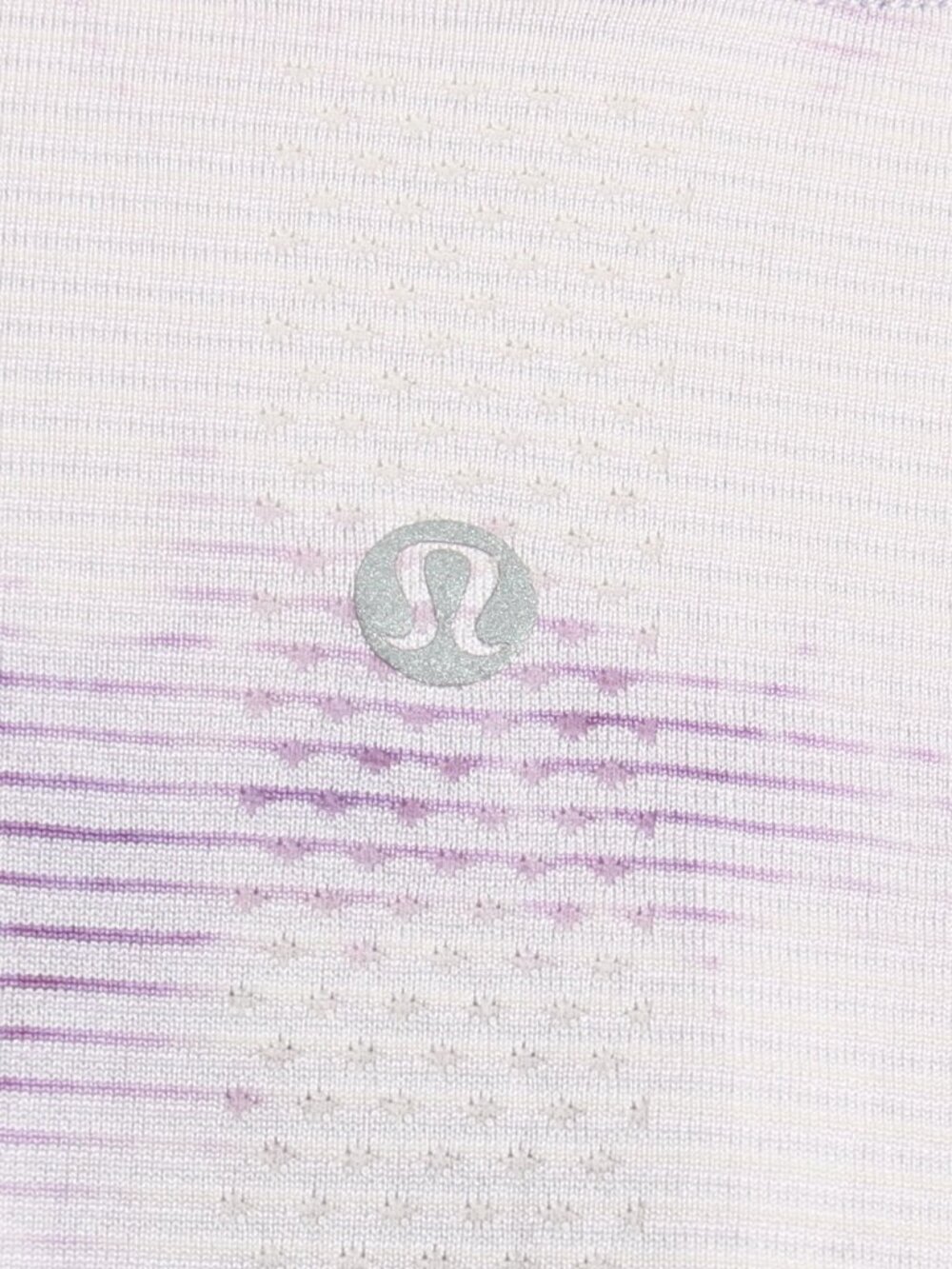 Lululemon Swiftly Tech Long Sleeve Shirt 2.0 Shibori Stripe Wisteria Purple 10 - Picture 12 of 15